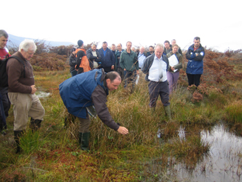 Conference Field day at Derry extention site Oct 2007