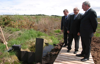 Project launch Eskeragh site, Crossmolina, Mayo, Ireland