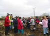 Education day at Eskeragh Demonstration site with staff from the Irish Peatland Conservation Council, May 2004